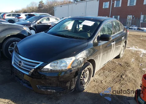 2015 Nissan Sentra Sv z USA, uszkodzony, nr VIN 3N1AB7AP7FL694297